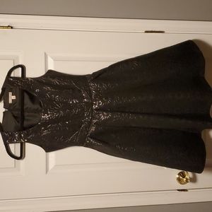 Eva Mendes Perfect Black Cocktail Dress